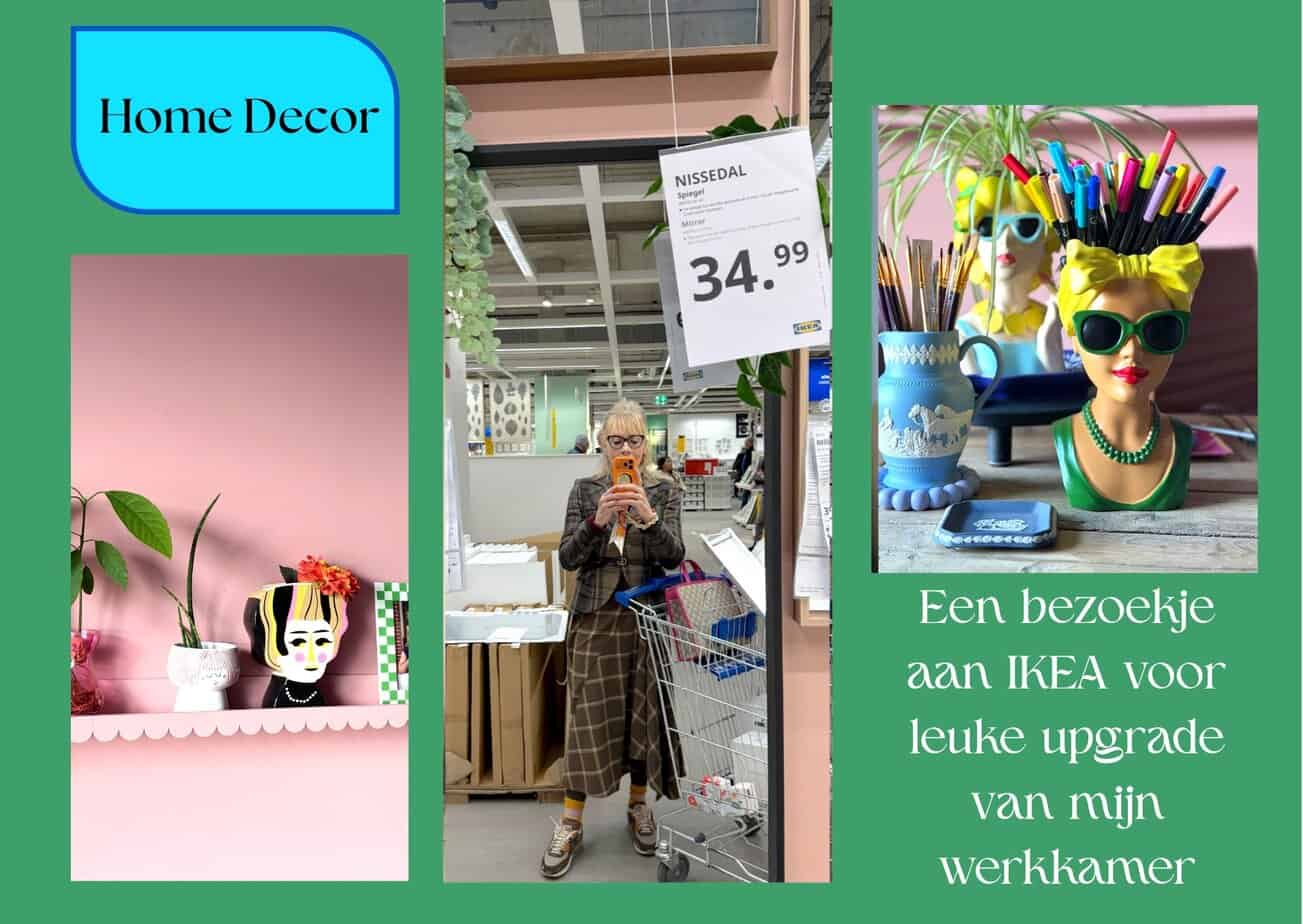 Een bezoekje aan IKEA voor leuke upgrade van mijn werkkamer