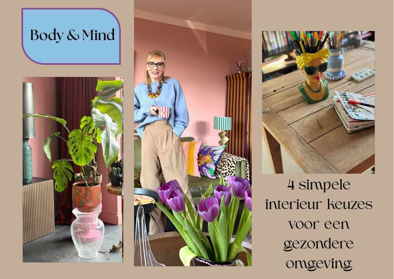 4 simpele interieur keuzes voor een gezondere omgeving